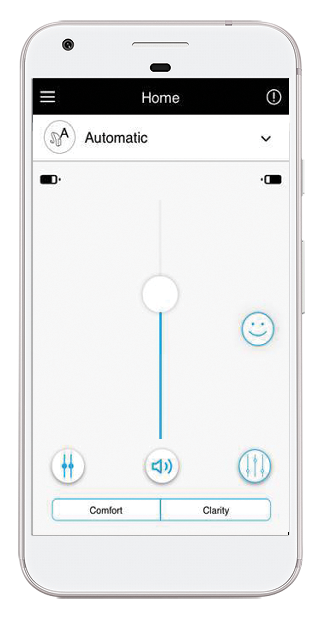 Remote Plus app shown on phone