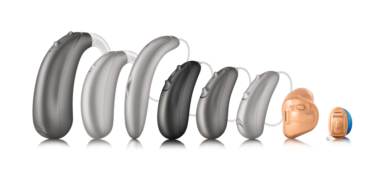 Vivante family of Unitron hearing aids