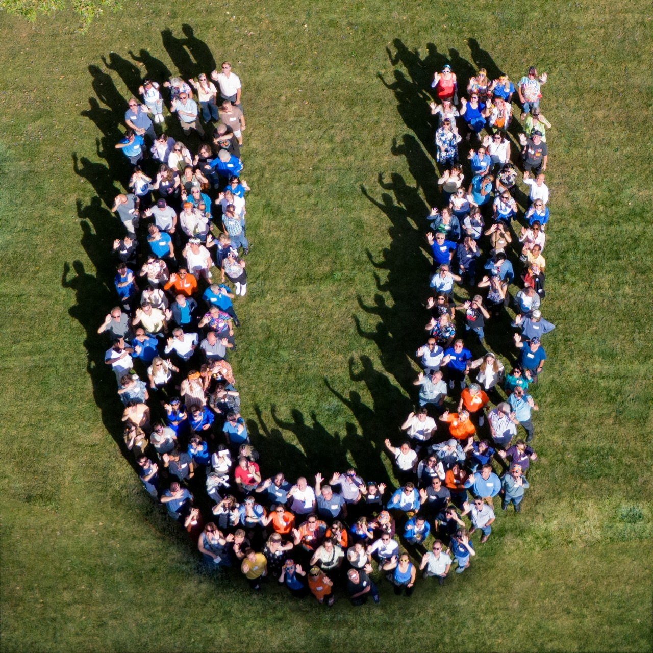 Le U d’Unitron avec les équipes d’Unitron