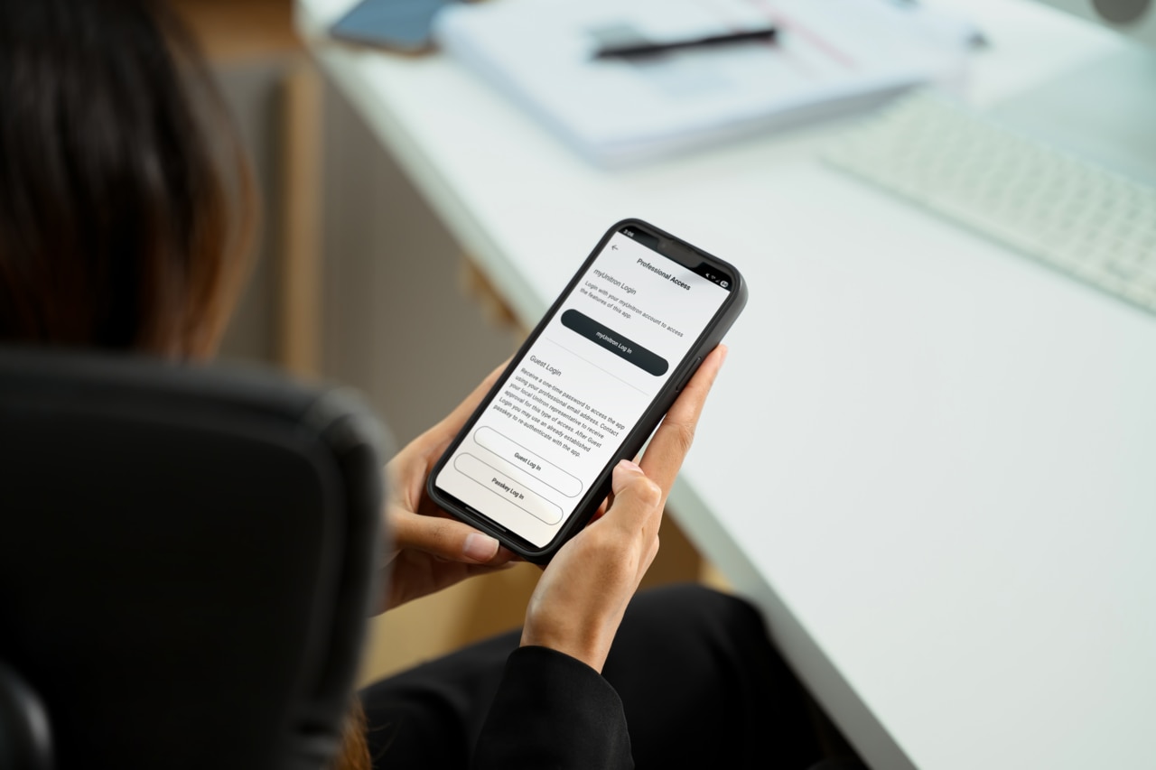 Unrecognizable businesswoman hands holding smartphone with empty screen. Closeup; Shutterstock ID 2456846587; purchase_order: Cost Center; job: Project order 314388 CC 51700 GL 4700100; client: Krista Kokta; other: Unitron