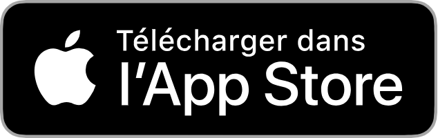 Télécharger sur le bouton App Store