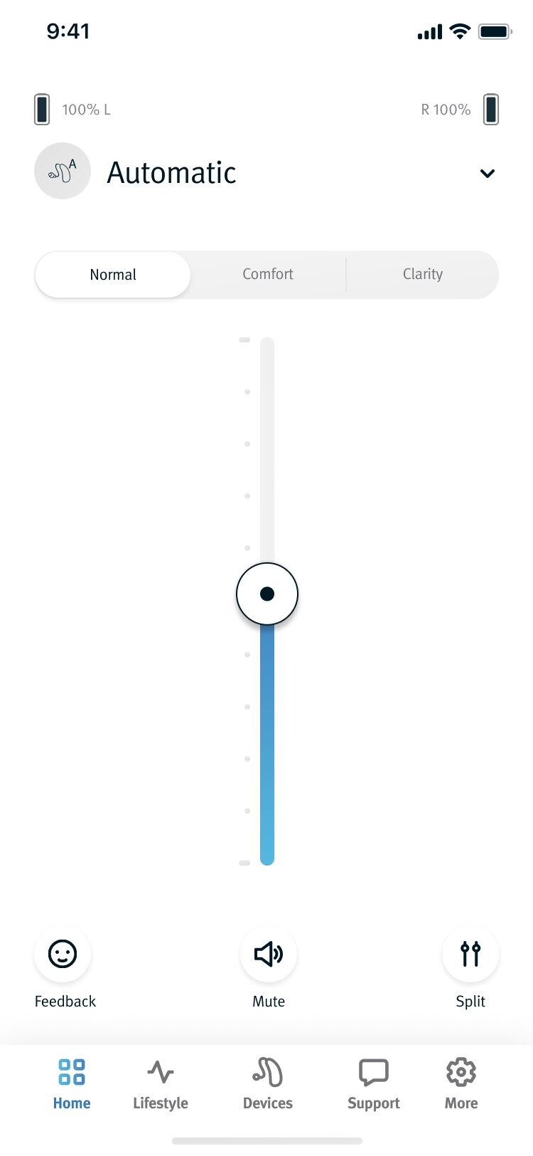 Skærmbillede af Remote App appen