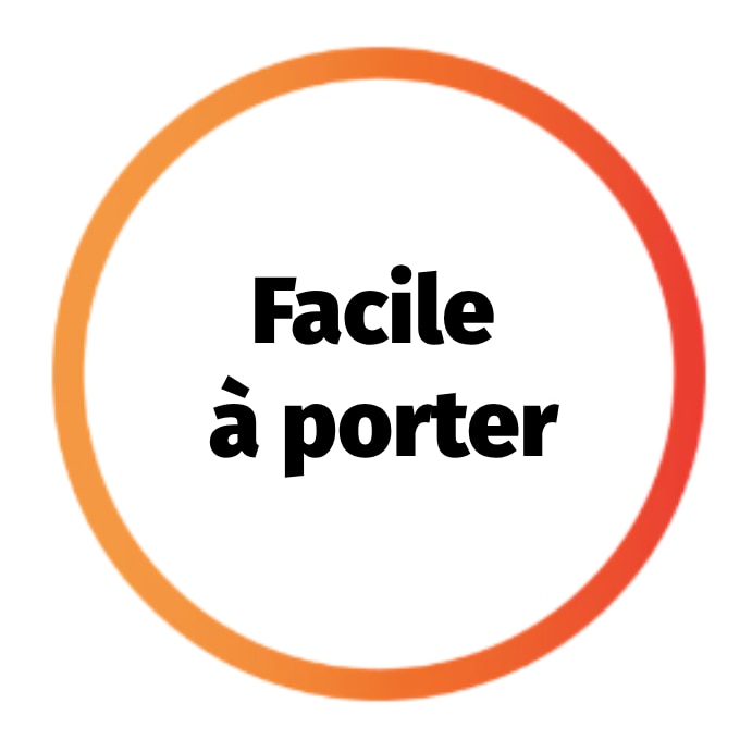 Icône Facile à porter