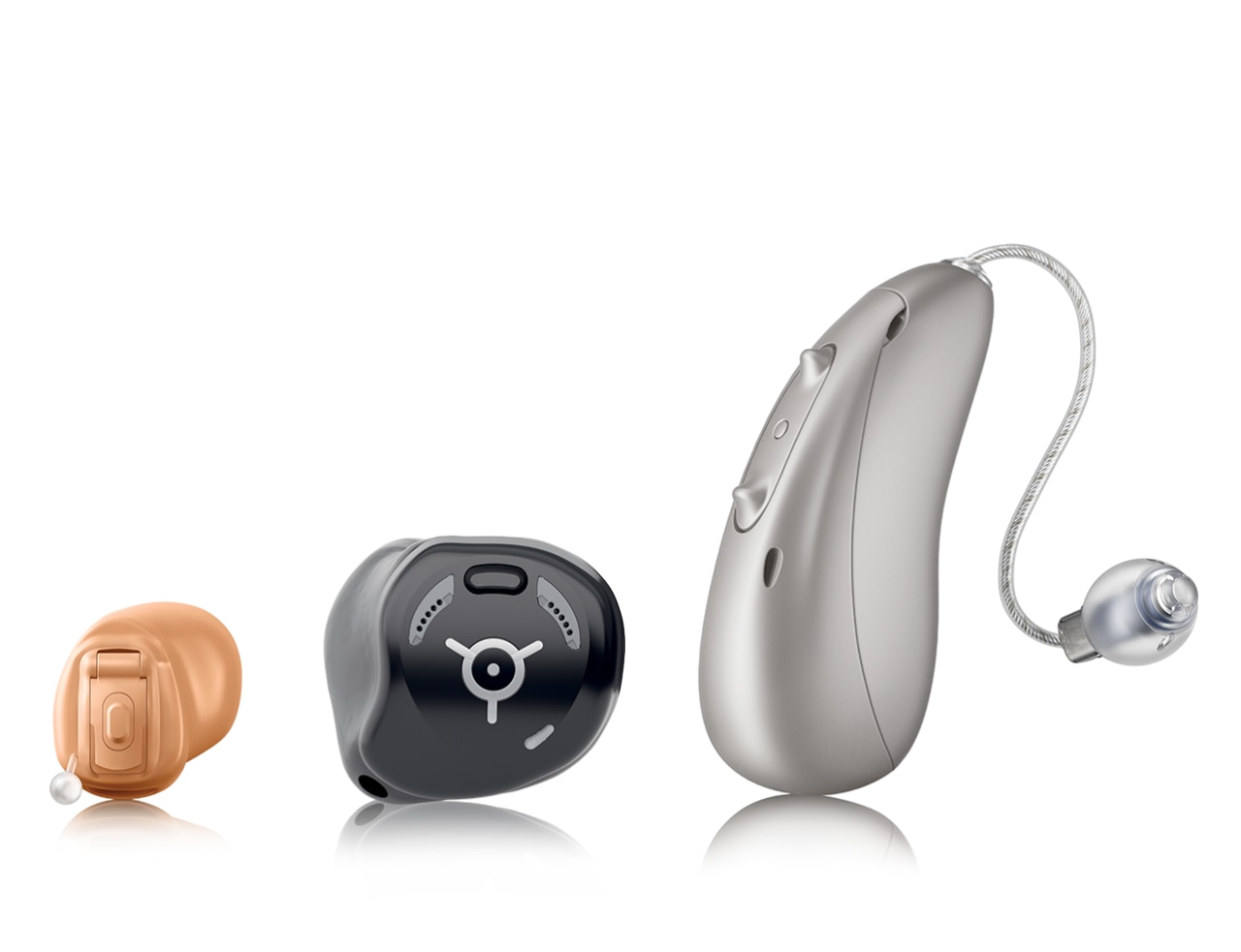 Smile family of Unitron hearing aids