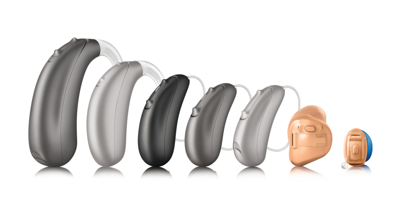 Unitron hearing aids from thr Blue Family